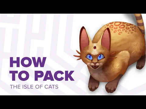 Official how to pack away The Isle of Cats