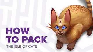 Official how to pack away The Isle of Cats