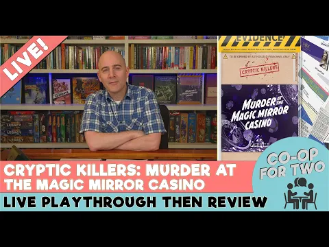 Cryptic Killers: Murder at Magic Mirror Casino - Live playthrough then review