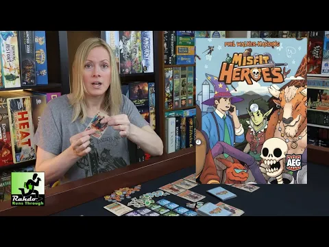 Misfit Heroes AEG brings back the Transparent Cards!