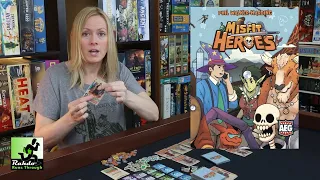 Misfit Heroes ►►► AEG brings back the Transparent Cards!
