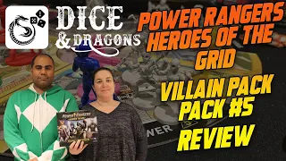Dice and Dragons - Power Rangers Heroes of the Grid Villain Pack #5 Terror Through Time Review