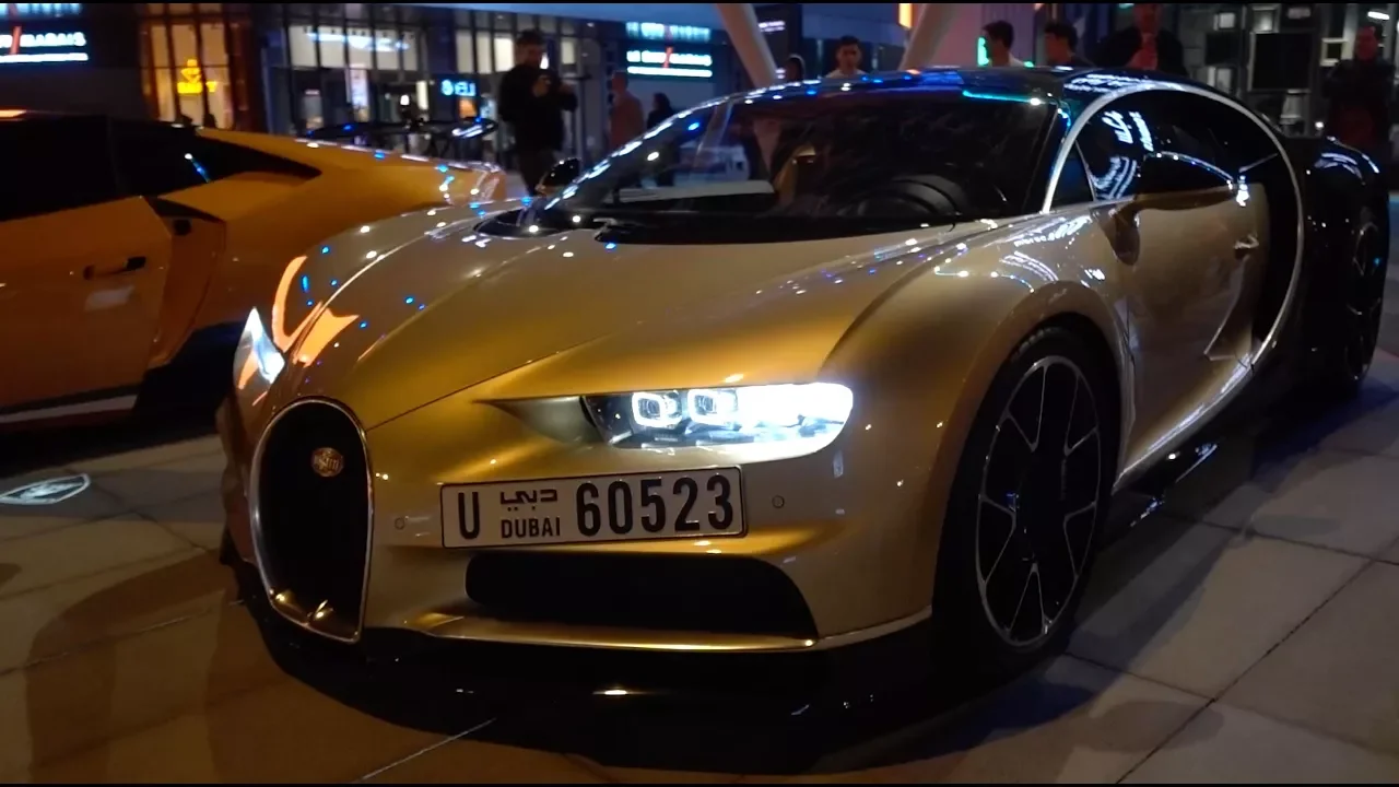 Supercars Drive Through The Worlds Biggest Mall!