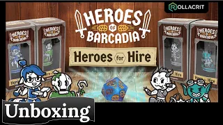 Heroes of Barcadia: Heroes for Hire - Unboxing