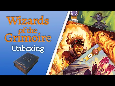 Wizards of the Grimoire Unboxing