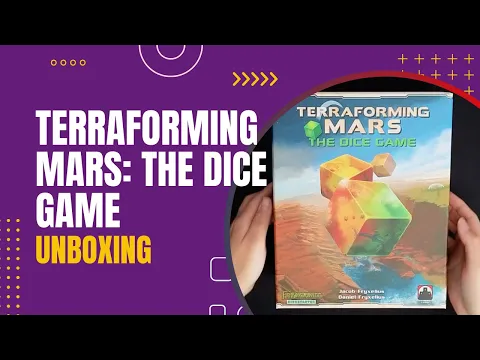 Terraforming Mars: The Dice Game Unboxing | DaniCha