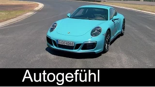 New Porsche 911 Carrera GTS Facelift Racetrack Sound Exterior/Interior Preview 2017/2018