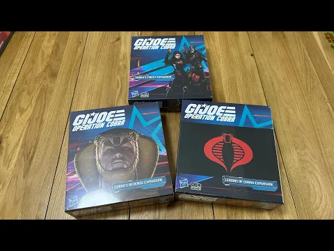 G.I. Joe: Operation Cobra Expansion Unboxing - Legions of Cobra, Cobra's Finest and Cobra's Revenge