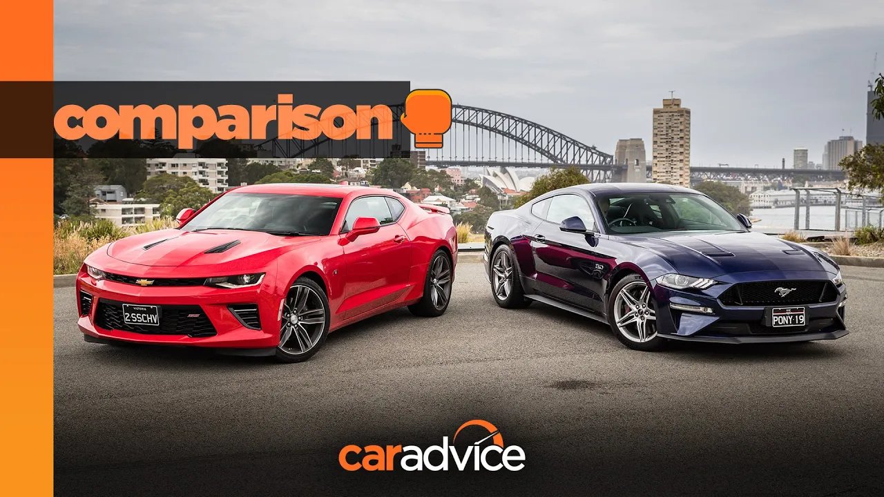 Camaro v Mustang: HSV's Chevy takes on Ford's pony hero!