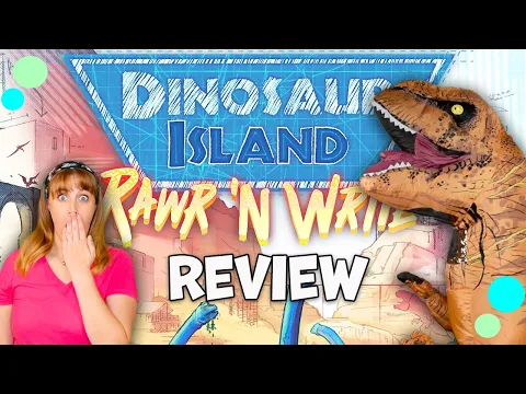 Dinosaur Island Rawr n' Write Gameplay Review