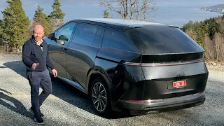 Test av Xpeng X9: Familiebuss med rakettlading