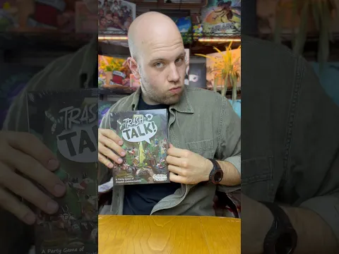 Trash talk unboxing #boardgame #unboxing #trash