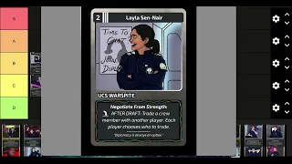 All Hands on Deck! Bridge Command Card Game - Crew Card Tier List!