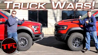 Ram TRX vs Ford Raptor - One Of These Trucks is Better....But Which One?