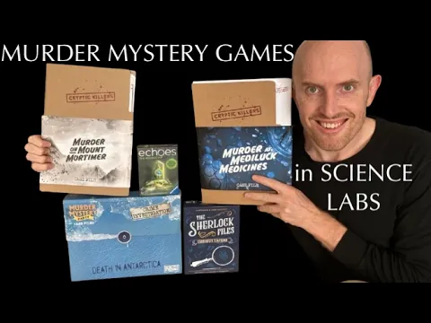 5 Murder Mystery Games Set in Science Labs Reviewed!