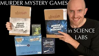 5 Murder Mystery Games Set in Science Labs Reviewed!
