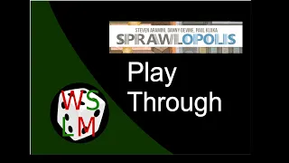 Sprawlopolis Solo Play Through