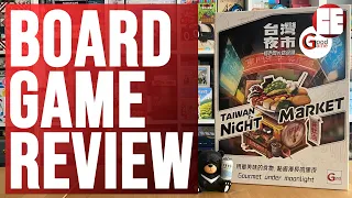 Taiwan Night Market Board Game Review (Kickstarter) | Cardboard East