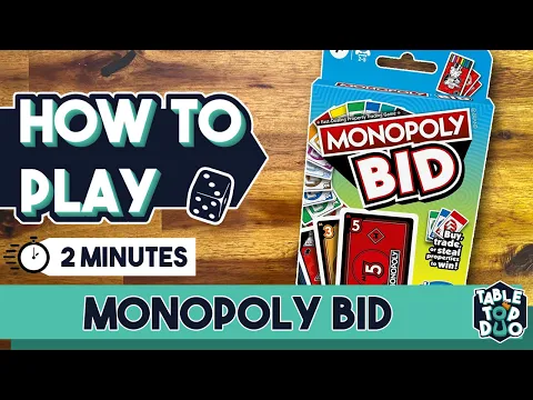 Monopoly Bid Tutorial | Setup, Turns & How to Play