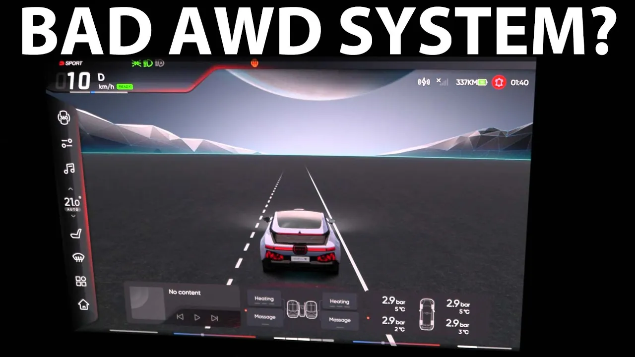 HiPhi Z acceleration w/wheel spin and noise test