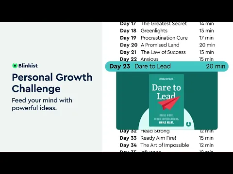Video of Blinkist