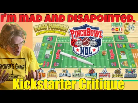 PinchBowl - Thats how you sell a $3 print and play! - Kickstarter Critique Review