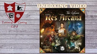 Res Arcana Board Game Unboxing