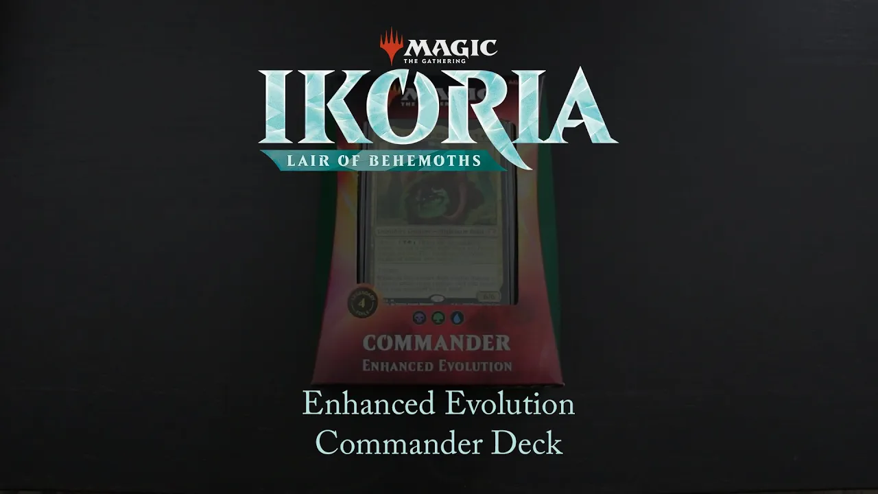 Magic: The Gathering: Ikoria: Lair of Behemoths Enhanced Evolution Commander Deck