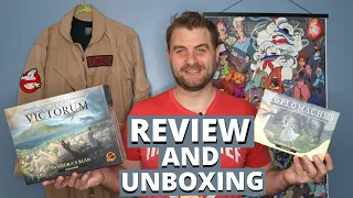 Hoplomachus Pandora's Ruin & Might Expansions Review and Unboxing