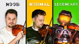 5 Levels of Halo Music on Violin