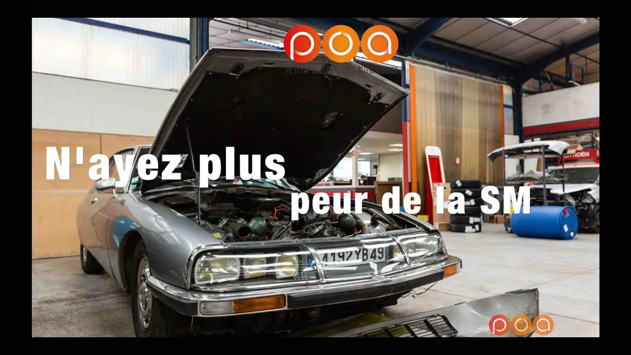 Citroën SM : n'ayez plus peur de l'entretien d'une SM
