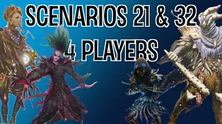 Frosthaven | 4 Player Gameplay | Scenarios 21 and 32 | Stream