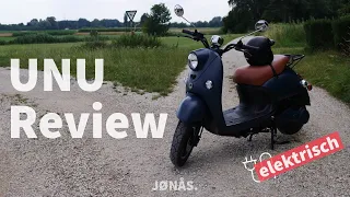 Unu Elektro Roller 2018 Review nach 2 Monaten