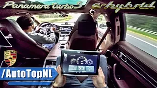 Porsche Panamera Turbo S 680HP PASSENGER POV @ TOP SPEED by AutoTopNL