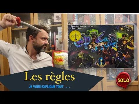 Tiny epic dungeons - les règles expliquées en détail