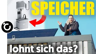 Balkonkraftwerk + SPEICHER - lohnt sich das Update mit dem Zendure SF800?