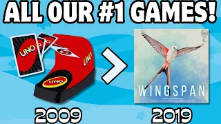 All of Our #1 Games Ever!