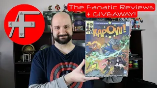 AtF Review + GIVEAWAY: KAPOW! - a dice pool, building, and manipulation game by Wise Wizard Games