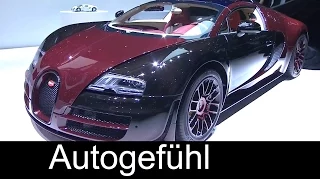 Bugatti Veyron La Finale reveal at Geneva by Bugatti CEO Wolfgang Dürheimer - Autogefühl