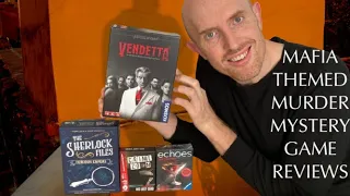 4 Mafia Themed Murder Mystery Investigation Games Reviewed