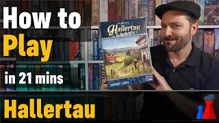 How to play Hallertau board game - Full teach + Visuals - Peaky Boardgamer