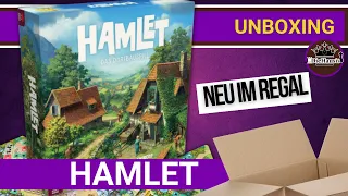 HAMLET - Das Dorfbauspiel | WAS IST DRIN? Brettspiel Unboxing
