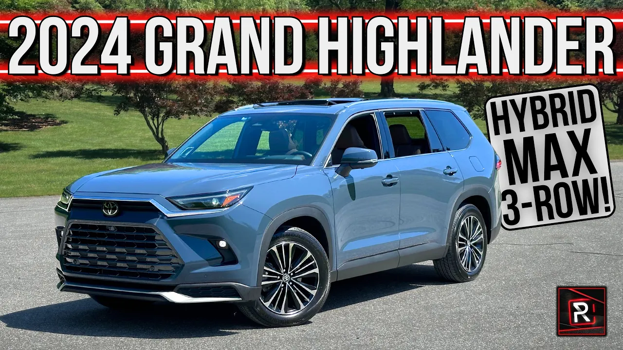 The 2024 Toyota Grand Highlander Hybrid Max Is A Supersized 3-Row SUV With RAV4 Vibes