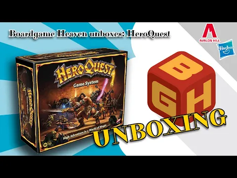 Boardgame Heaven Unboxing 208: HeroQuest (Avalon Hill & Hasbro)
