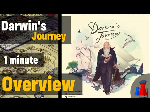 Darwin's Journey -1 minute Overview - Peaky Boardgamer