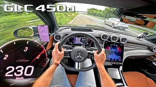 FORGET AMG! 2025 Mercedes GLC 450d is STRAIGHT SIX TURBO on AUTOBAHN!