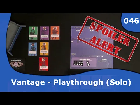 Vantage Playthrough (Solo) | 046 | CulBlu and Cardboard
