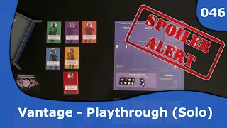 Vantage Playthrough (Solo) | 046 | CulBlu and Cardboard