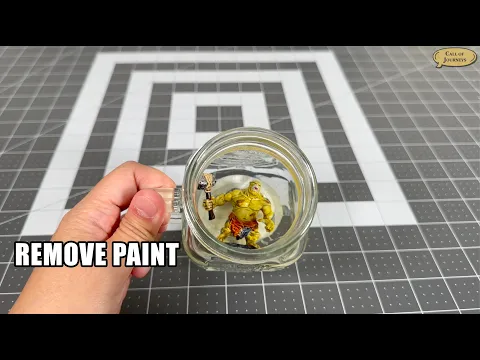 Stripping paint from the Hill Troll