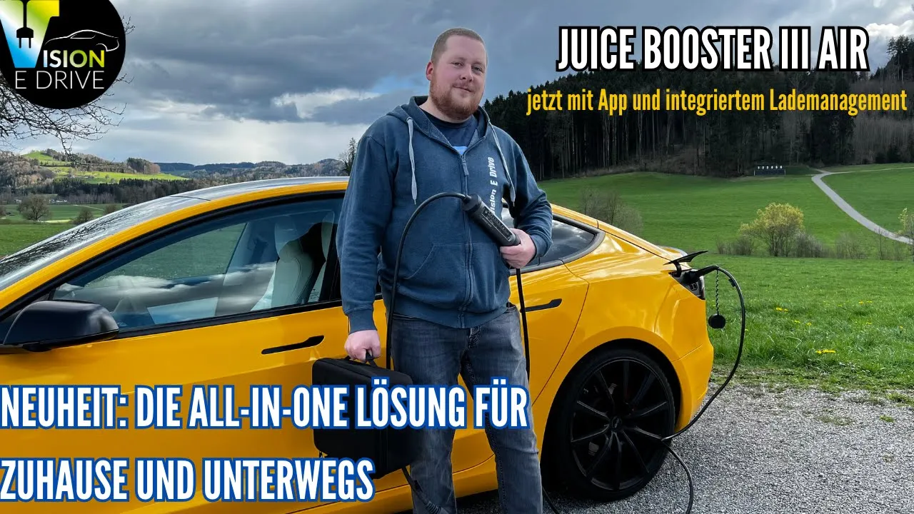 Wenn die Wallbox zum Mitnehmen smart wird - Juice Booster 3 Air [Deutsch 4K] | Vision E Drive Nr.234